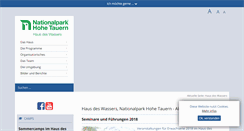 Desktop Screenshot of hausdeswassers.at